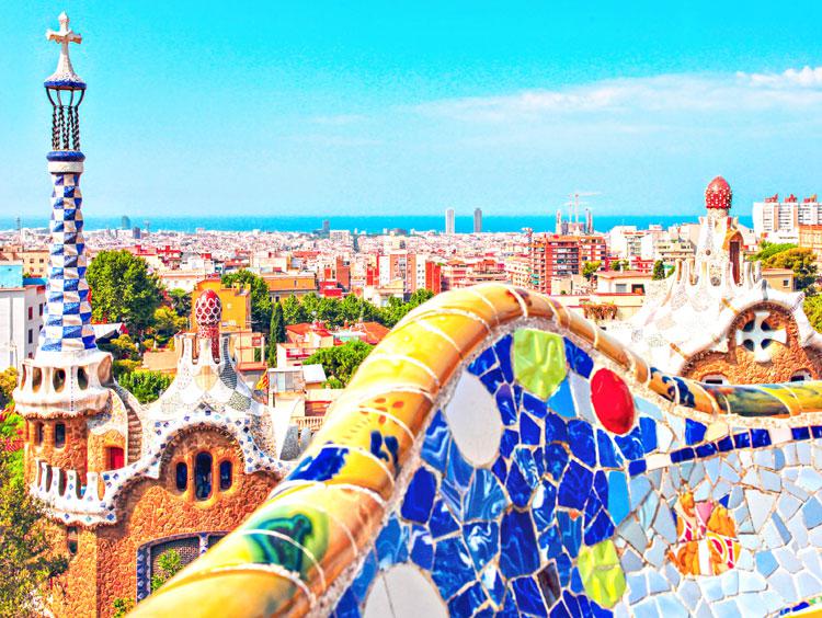 Barcelona Park Guell Barcelona Park Guell